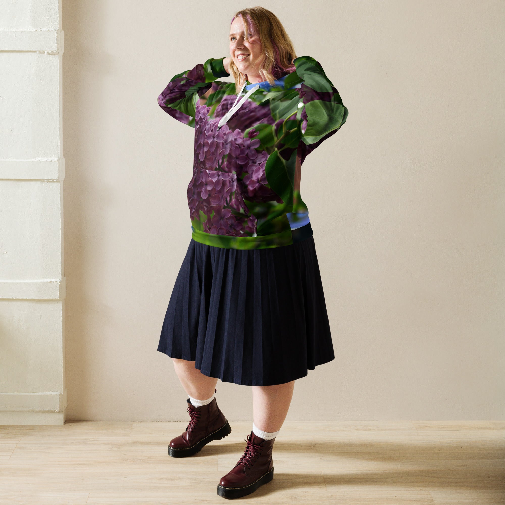 LILAC BLOSSOM Bloominghood unisex hoodie