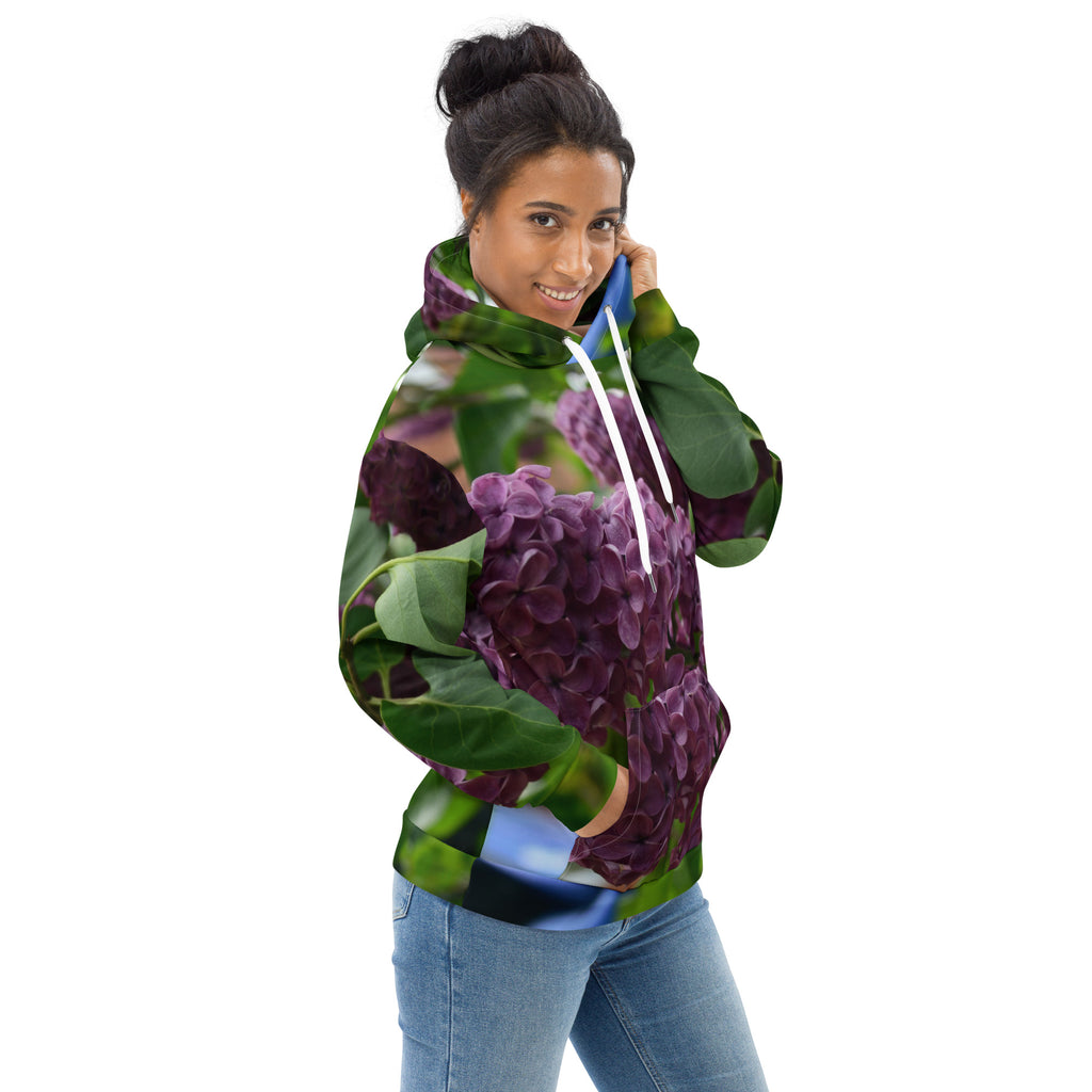 LILAC BLOSSOM Bloominghood unisex hoodie